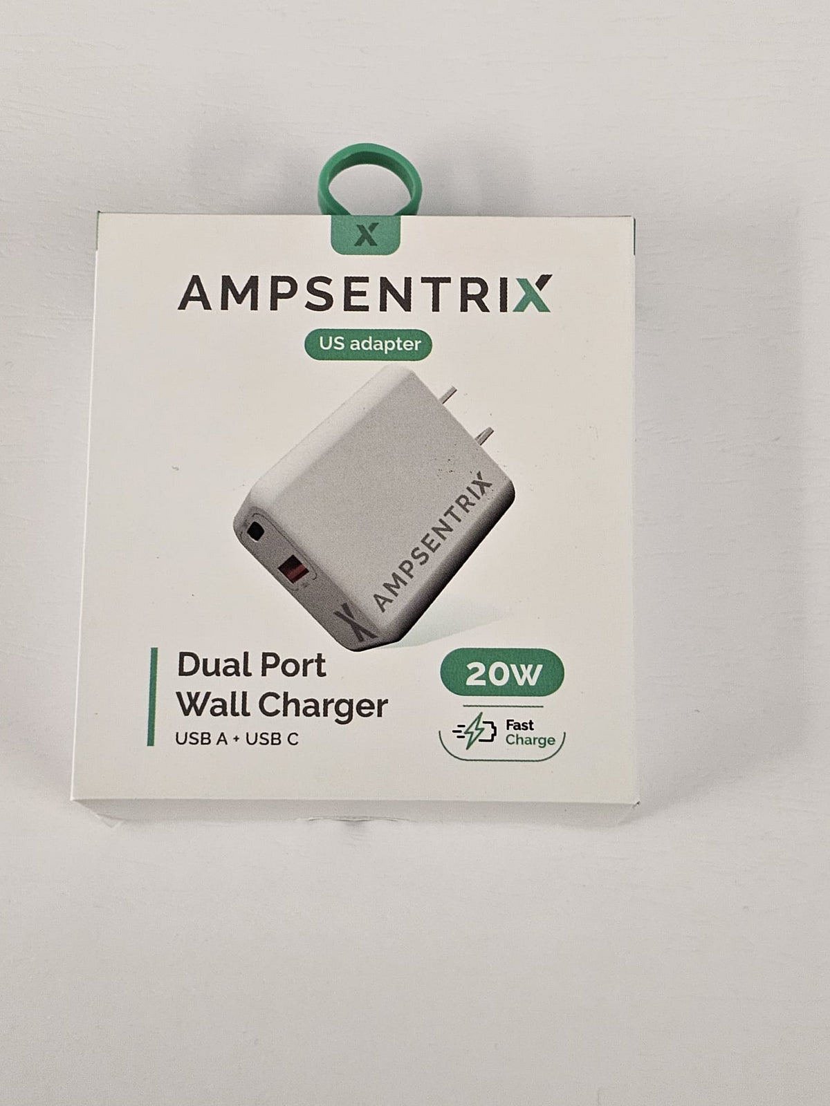 Dual Port Wall Charger 20W.