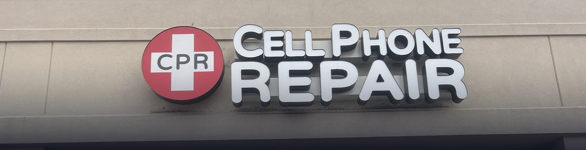 CPR Cell Phone Repair DMV storefront — certified pre-owned phones and expert repairs